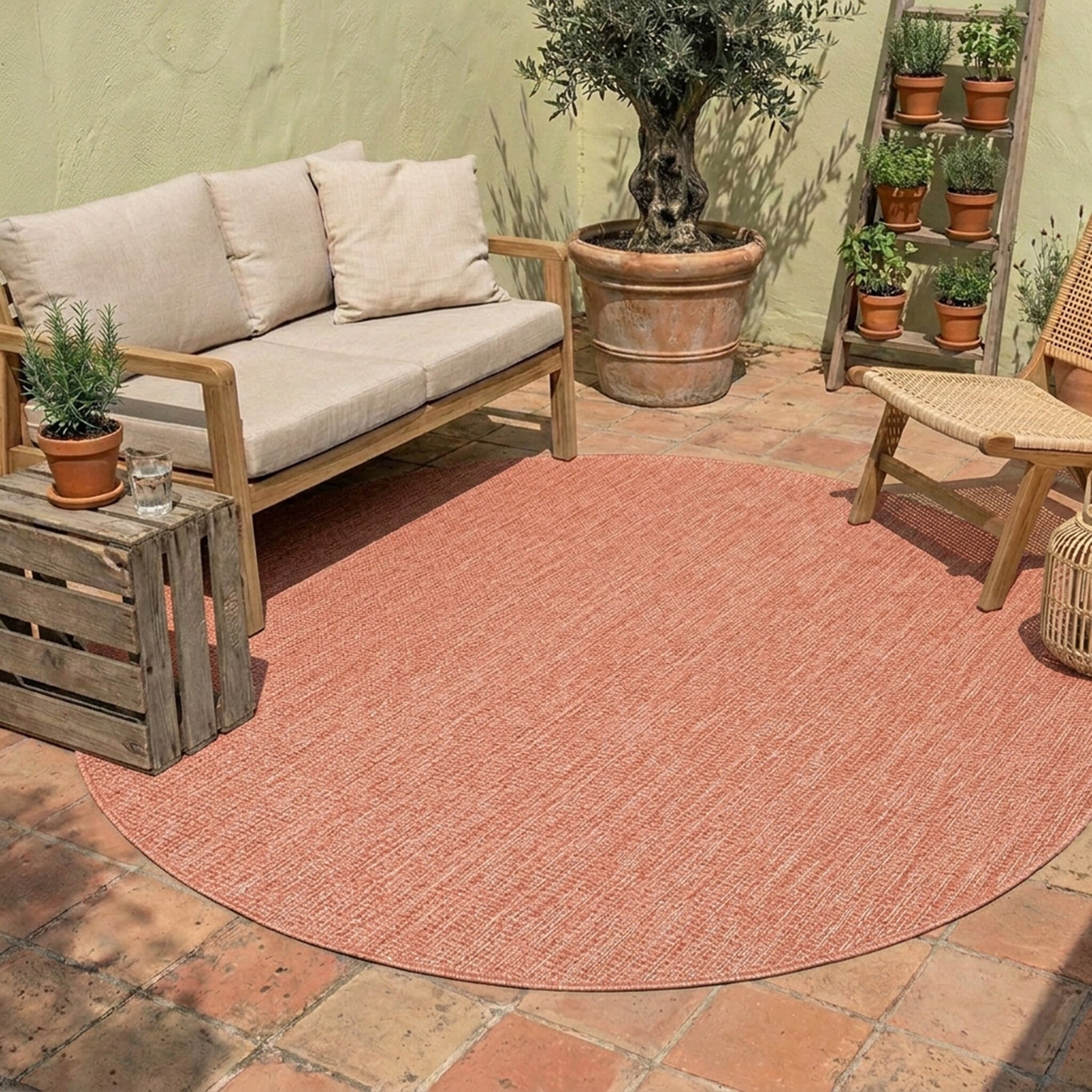 Rond buitenkleed - Costa Terra