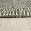 Wollen vloerkleed - Bliss Groen - thumbnail 4