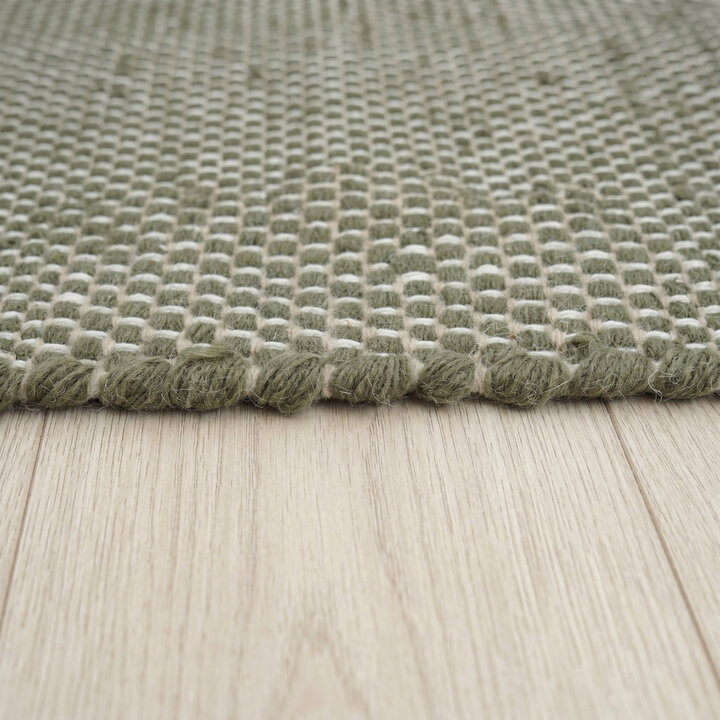 Wollen vloerkleed - Bliss Groen