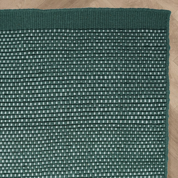 Wollen vloerkleed - Bliss Petrol