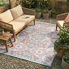 Bohemian buitenkleed - Vedra Medaillon Roze - thumbnail