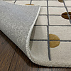 Geometrisch vloerkleed  - Brunello Circles Geel - thumbnail 5