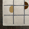 Geometrisch vloerkleed  - Brunello Circles Geel - thumbnail 3