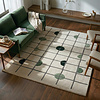 Geometrisch vloerkleed  - Brunello Circles Groen  - thumbnail