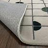 Geometrisch vloerkleed  - Brunello Circles Groen  - thumbnail 5