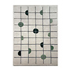 Geometrisch vloerkleed  - Brunello Circles Groen  - thumbnail 1