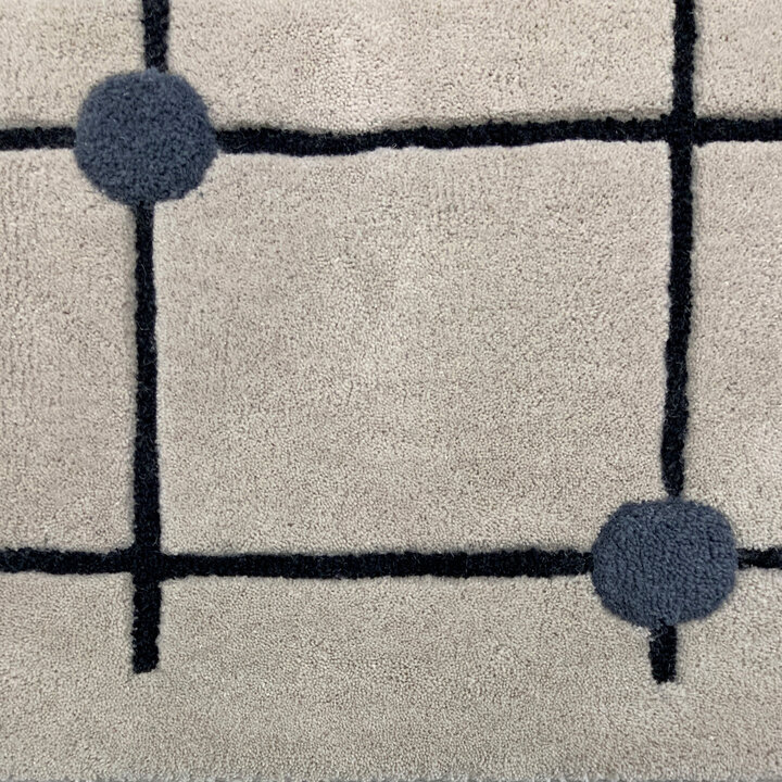 Geometrisch vloerkleed  - Brunello Dots Multicolor