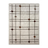 Geometrisch vloerkleed  - Brunello Dots Terracotta - thumbnail 1