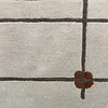 Geometrisch vloerkleed  - Brunello Dots Terracotta - thumbnail 2