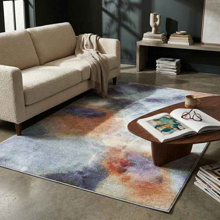 Design vloerkleed - Lunara Paars