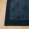 Laagpolig vloerkleed - Lucien Border Blauw - thumbnail 3