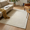 Wollen vloerkleed - Isara Border Wit - thumbnail