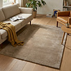 Wollen vloerkleed - Isara Border Bruin - thumbnail