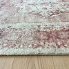 Vintage vloerkleed - Kyra Medaillon Roze - thumbnail 4