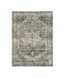Vintage vloerkleed - Kyra Medaillon Groen