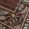 Buitenvloerkleed - Maui Border Bruin - thumbnail 2