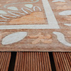 Buitenvloerkleed - Maui Border Terracotta - thumbnail 4