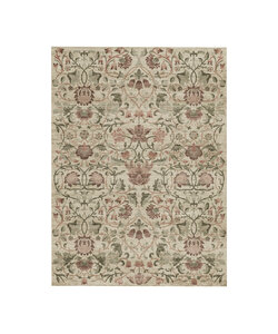 Vloerkleed bloemen - Rosie Beige