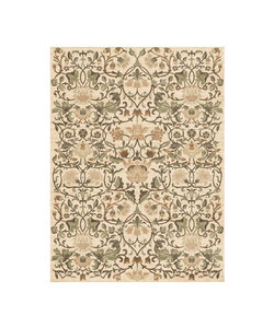 Vloerkleed bloemen - Rosie Creme