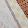 Buitenvloerkleed - Oasis Leaves Geel/Lila - thumbnail 2