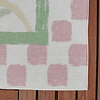 Buitenvloerkleed - Oasis Leaves Roze/Groen - thumbnail 4