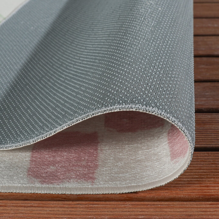 Buitenvloerkleed - Oasis Leaves Roze/Groen