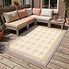 Buitenvloerkleed - Oasis Palm Geel/Lila - thumbnail