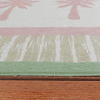 Buitenvloerkleed - Oasis Palm Roze/Groen - thumbnail 5