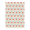 Buitenvloerkleed - Oasis Shell Blauw/Rood - thumbnail 1