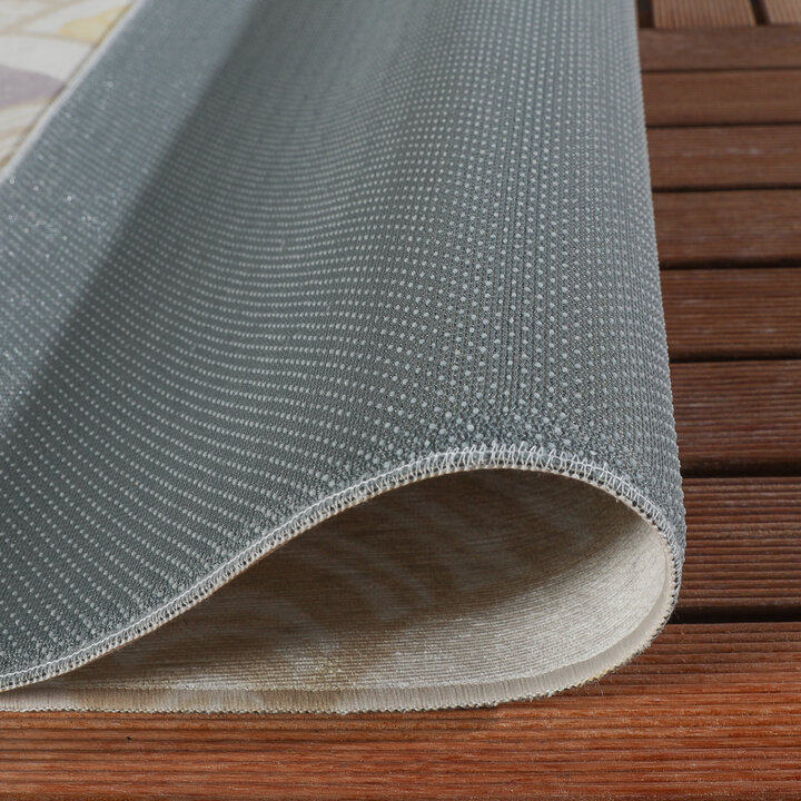 Buitenvloerkleed - Oasis Shell Geel/Lila