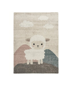 Kinderkamer vloerkleed - Balou Schaap Wit