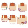 Kinderkamer vloerkleed - Balou Konijn Wit - thumbnail 6