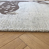 Kinderkamer vloerkleed - Balou Hert Bruin - thumbnail 4