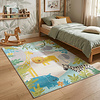 Kindervloerkleed - Jungle Leeuw Multicolor - thumbnail