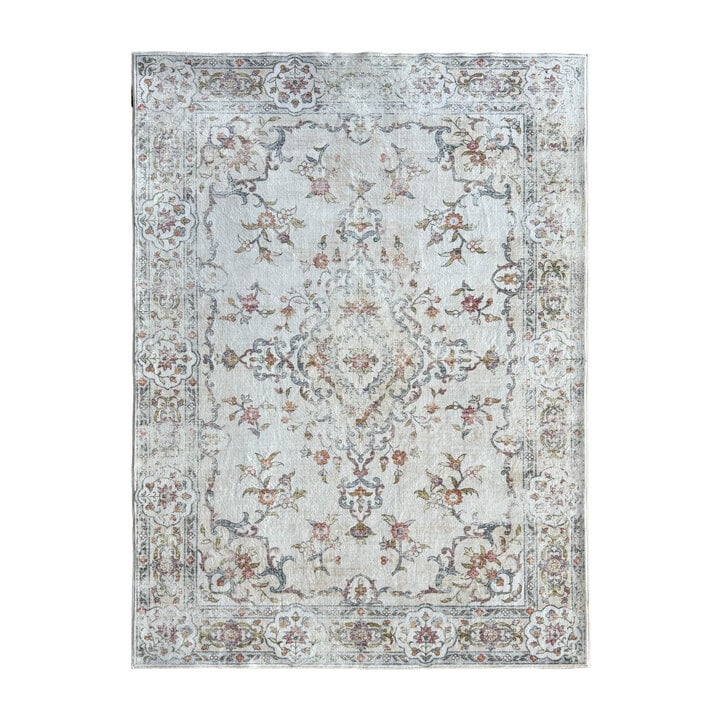 Vintage vloerkleed - Ember Medaillon Roze