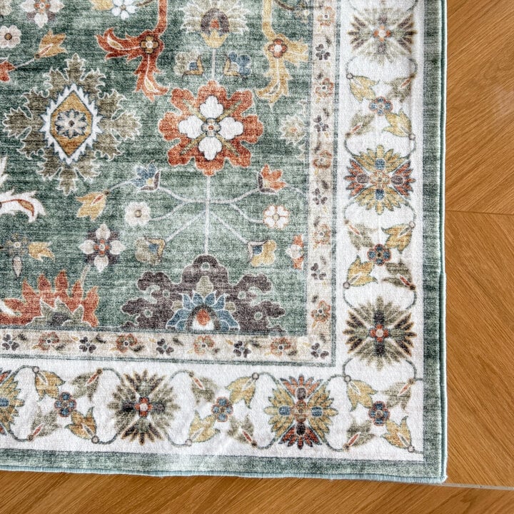Vintage vloerkleed - Ember Oriental Groen