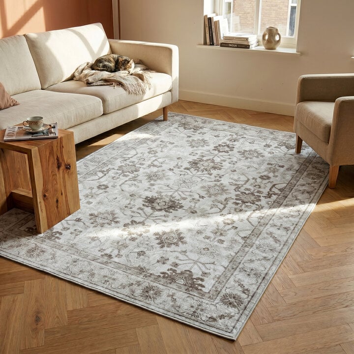 Vintage vloerkleed - Ember Oriental Taupe