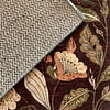 Wasbaar vloerkleed - Misty Flowers Bruin - thumbnail 4