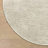 Rond wollen vloerkleed - Leone Creme - thumbnail 3