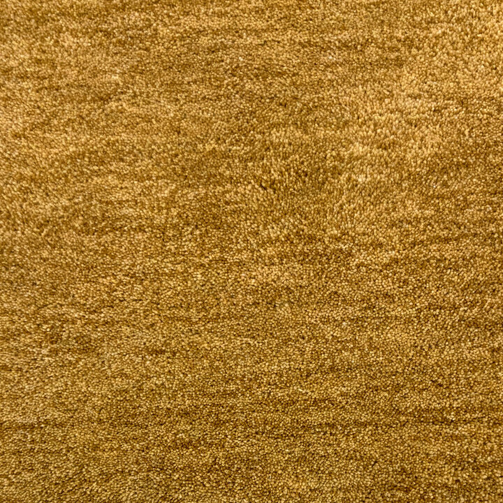 Rond wollen vloerkleed - Leone Goud