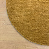 Rond wollen vloerkleed - Leone Goud - thumbnail 3