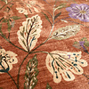 Rond wasbaar vloerkleed - Misty Flowers Terracotta - thumbnail 2