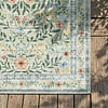 Vintage buitenkleed - Luana Donkergroen - thumbnail 3