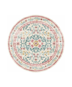 Rond vintage buitenkleed - Luana Multicolor