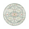 Rond vintage buitenkleed - Luana Groen - thumbnail 1