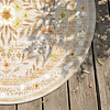 Rond vintage buitenkleed - Luana Geel - thumbnail 3