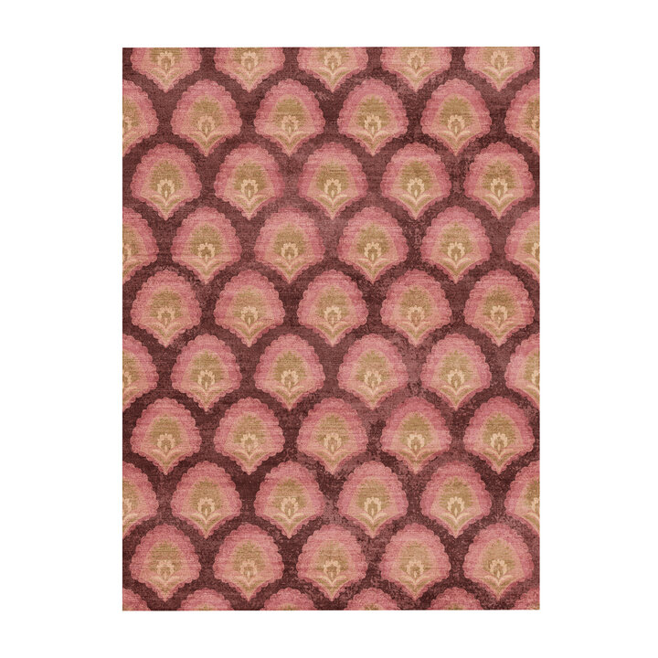 Vintage vloerkleed - Sage Pattern Rood