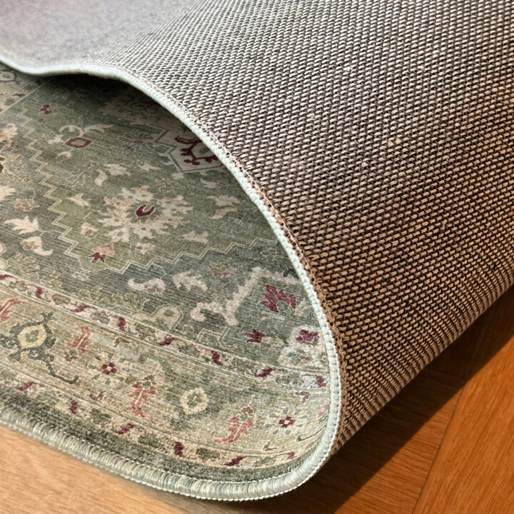 Vintage vloerkleed - Sage Medallion Groen