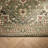 Vintage vloerkleed - Sage Medallion Groen - thumbnail 4