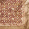 Vintage vloerkleed - Sage Grid Terracotta - thumbnail 3
